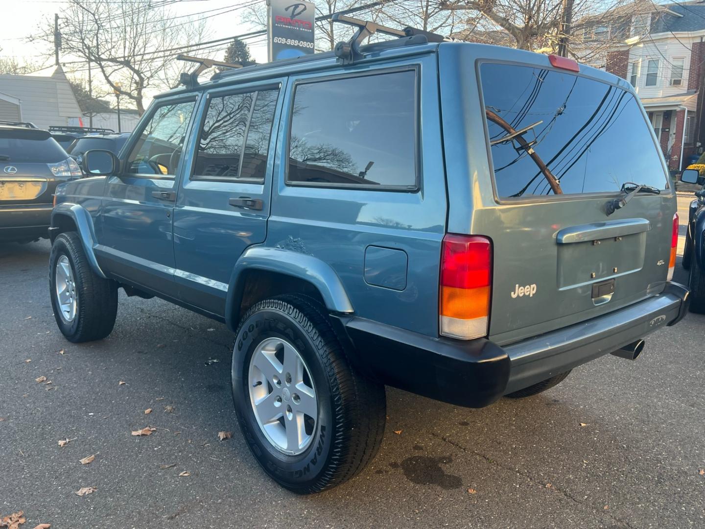 1999 Blue Jeep Cherokee (1J4FF68SXXL) with an 6 cyl. 4.0 engine, located at 1018 Brunswick Ave, Trenton, NJ, 08638, (609) 989-0900, 40.240086, -74.748085 - Photo#4